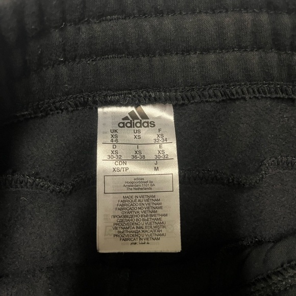 🌸Adidas Black Track Pants - Picture 3 of 5